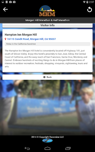 【免費健康App】Morgan Hill Marathon-APP點子