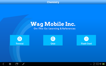 Chemistry Reference for Tablet