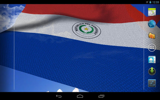 免費下載個人化APP|3D Paraguay Flag LWP app開箱文|APP開箱王