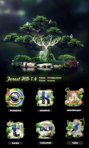 Forest GO LuancherEX Theme