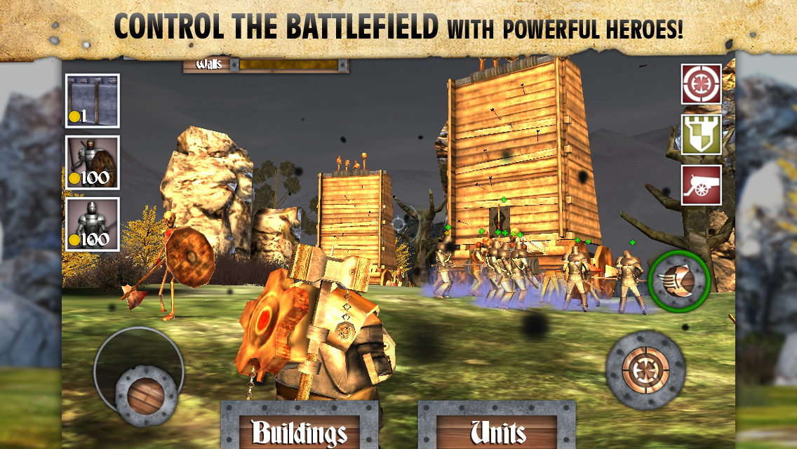 Screenshot Heroes and Castles v1.00.14.4 MOD APK [Dinheiro Infinito]