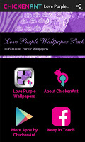 Love Purple Wallpack Pack APK صورة لقطة الشاشة #5