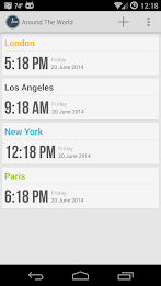 Around The World - World Clock poster 1