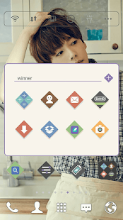 Free JinWoo LINE Launcher theme APK for Android