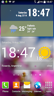 Weather ACE Clock Widget Pack(圖2)-速報App
