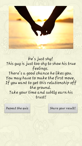 【免費益智App】Does He Like Me Quiz-APP點子