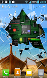 Cracked Screen Gyro 3D PRO Parallax Wall