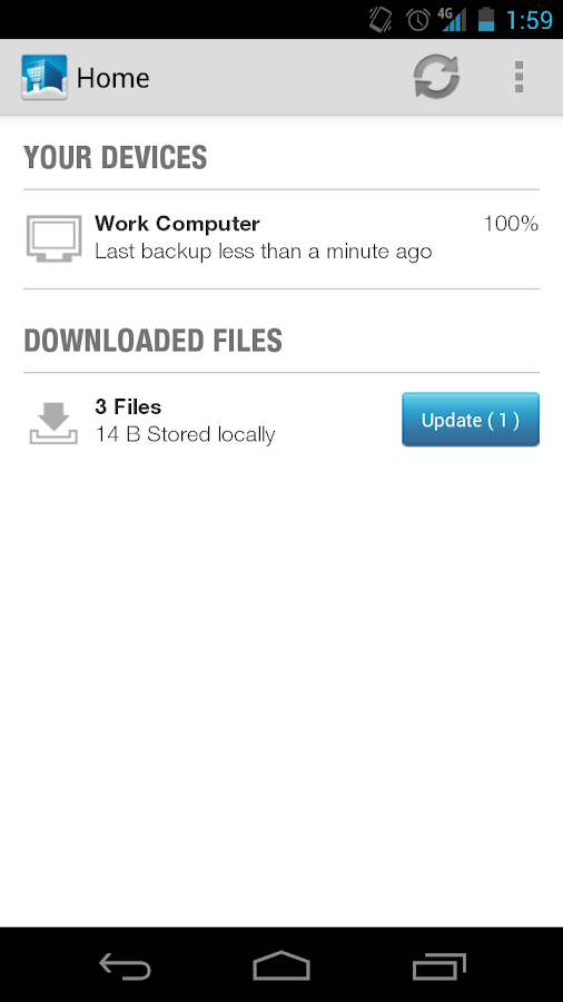    CrashPlan PRO- screenshot  