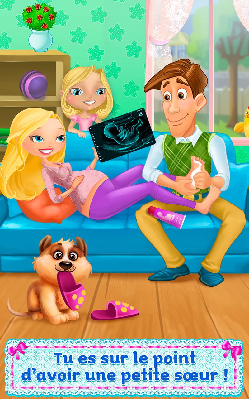Android application My Newborn Baby Sister screenshort