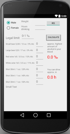 Alcohol Tester