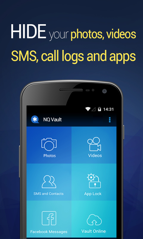   Vault-Hide SMS, Pics & Videos- tangkapan layar 