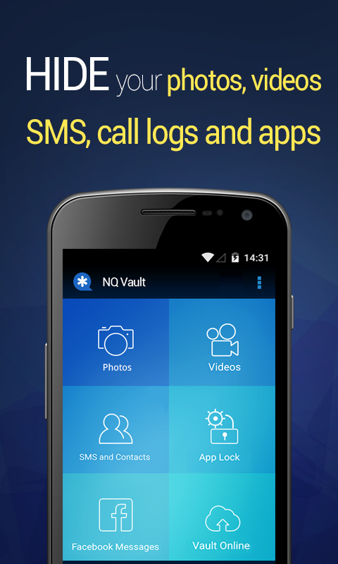  Vault-Hide SMS, Pics & Videos- tangkapan layar 