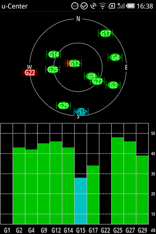 u-center GPS evaluation App