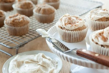 Frosted Spiced Cupcakes