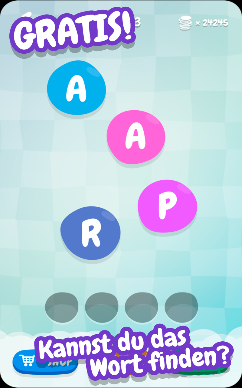 Android application WordQuest screenshort