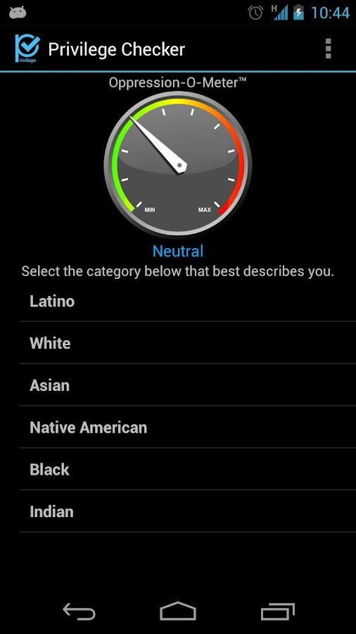   Privilege Checker – Capture d'écran 