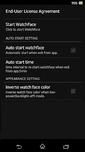 A11 WatchFace for SmartWatch2 Screen 2