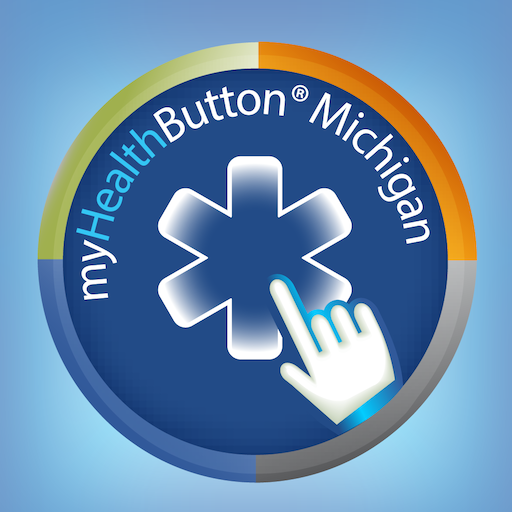 myHealthButton® Michigan LOGO-APP點子