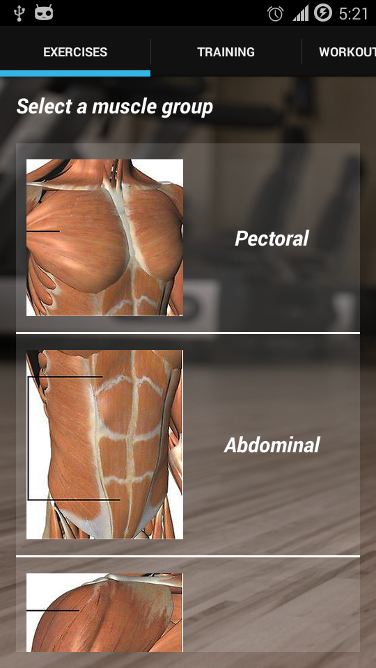 Personal Trainer Pro Screen 2