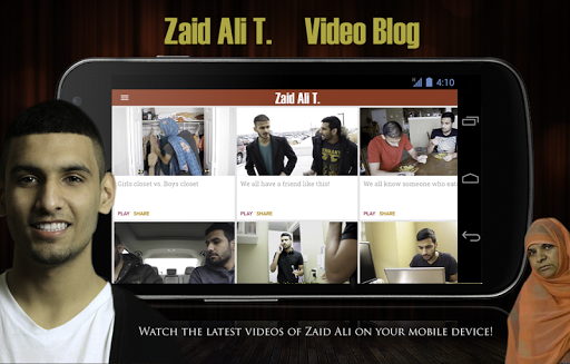 ZaidAliT Fan App