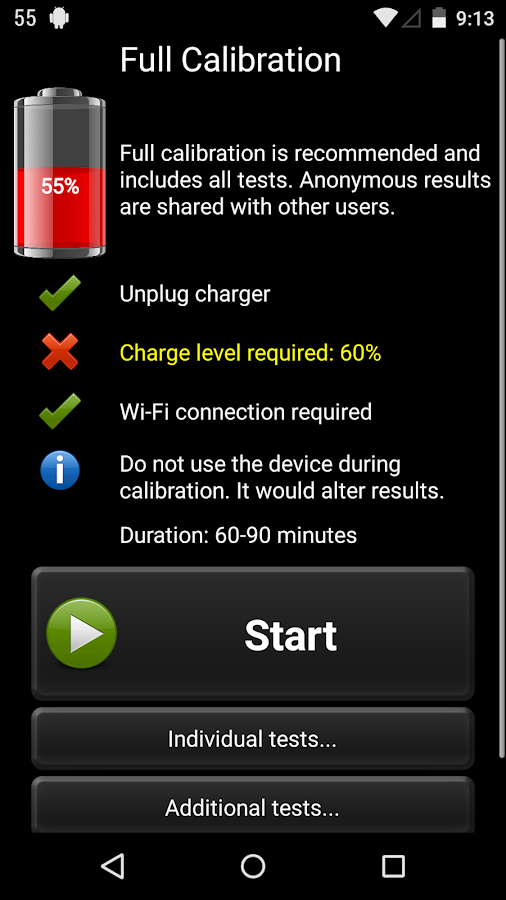    Battery HD Pro- screenshot  