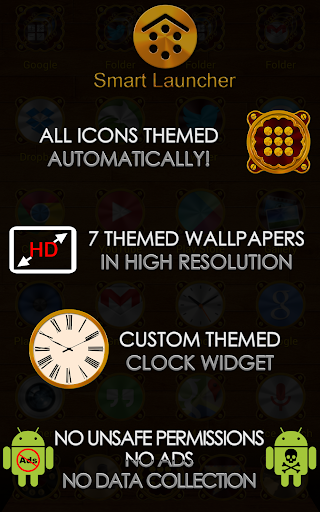 【免費個人化App】Smart Launcher Theme Victorian-APP點子