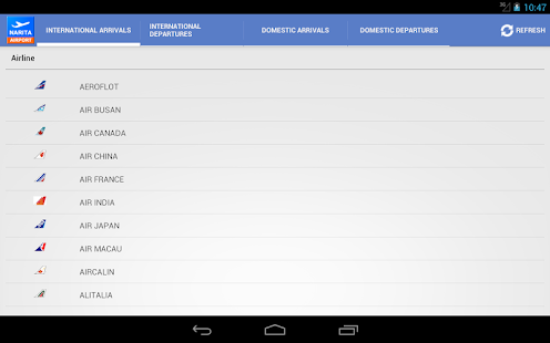 Narita Flight Info Screenshots 0