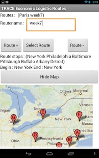 Lastest TRACE Economic Logistic Routes APK