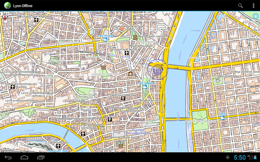 【免費旅遊App】Offline Map Lyon, France-APP點子