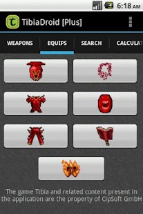 TibiaDroid [Plus] Screenshots 1