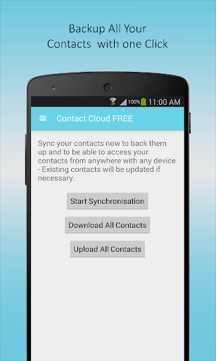 Contacts Backup Free