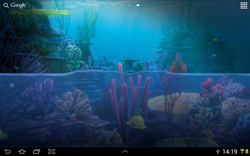 【免費個人化App】Fish Tank Live Wallpaper-APP點子