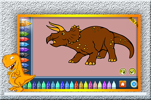 【免費休閒App】Coloring Book Dinosaur-APP點子