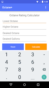 Fuel Octane Calculator Octane+ Screenshots 2