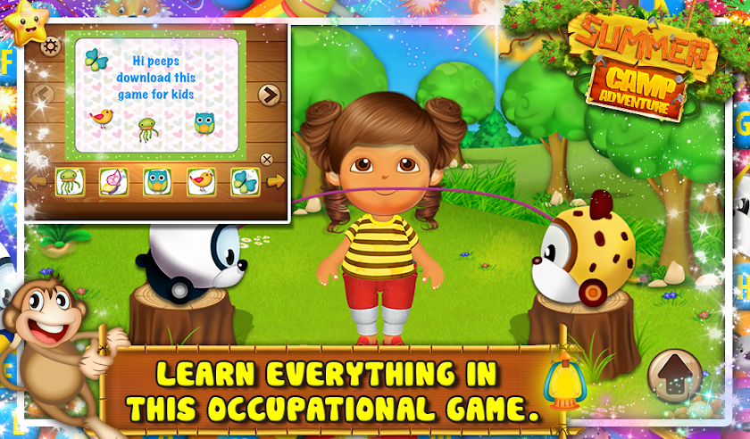 Summer Camp Adventure Screen 2