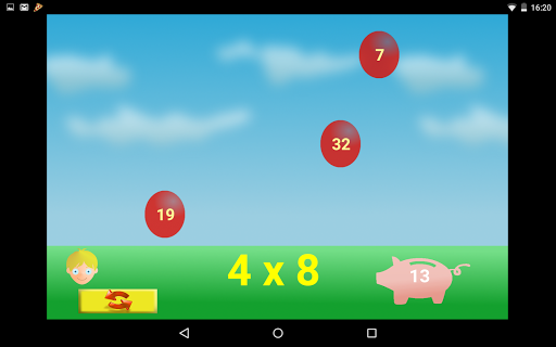 Multiplication Tables Game