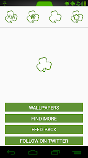 Free Download Shamrocks for ADW, APEX, NOVA APK for Android