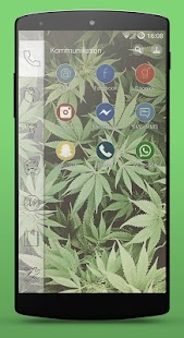 Free Kush Weed Smart Launcher Theme APK for Android