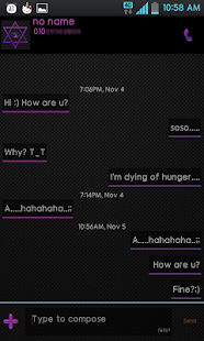 Free Download Simple Occult SMS Theme APK for Android