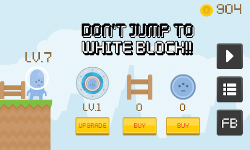 Don't Jump to White Block