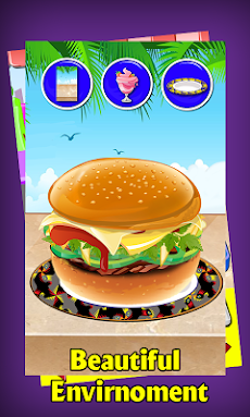 料理ゲーム ハンバーガー Maker–Kidsのおすすめ画像4