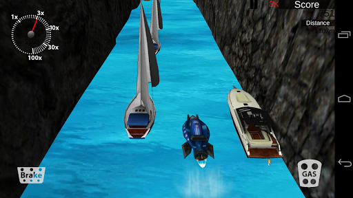 【免費賽車遊戲App】Powerboat Traffic Racer-APP點子