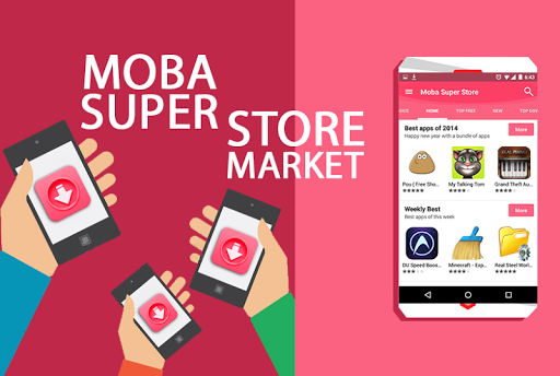 【免費生產應用App】Moba Super Store Market-APP點子