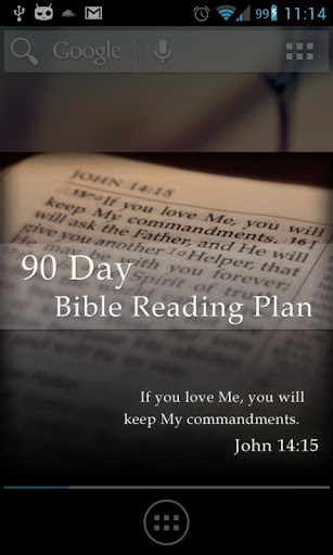 Bible Reading Plan - 90 Day