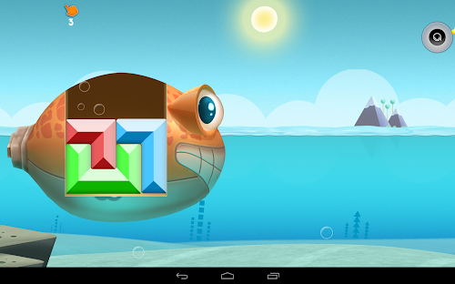 Android application Tuggys Kids Shape Puzzle screenshort