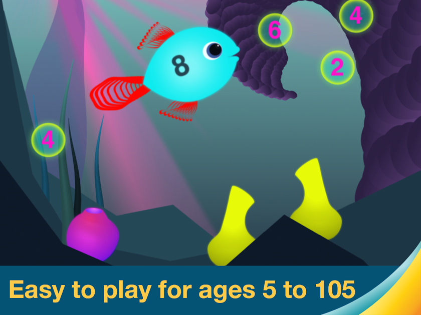 Motion Math: Hungry Fish Screen 3