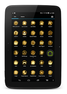 Download 24Cr Gold Launcher Theme APK for Android