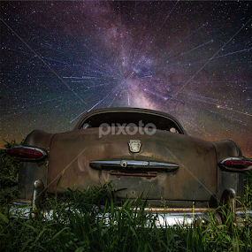 A car's dream by Aaron Groen - Landscapes Starscapes