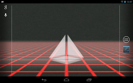 Retro Grid 3D Live Wallpaper