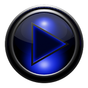 Poweramp skin TITAN DBLUE GRID